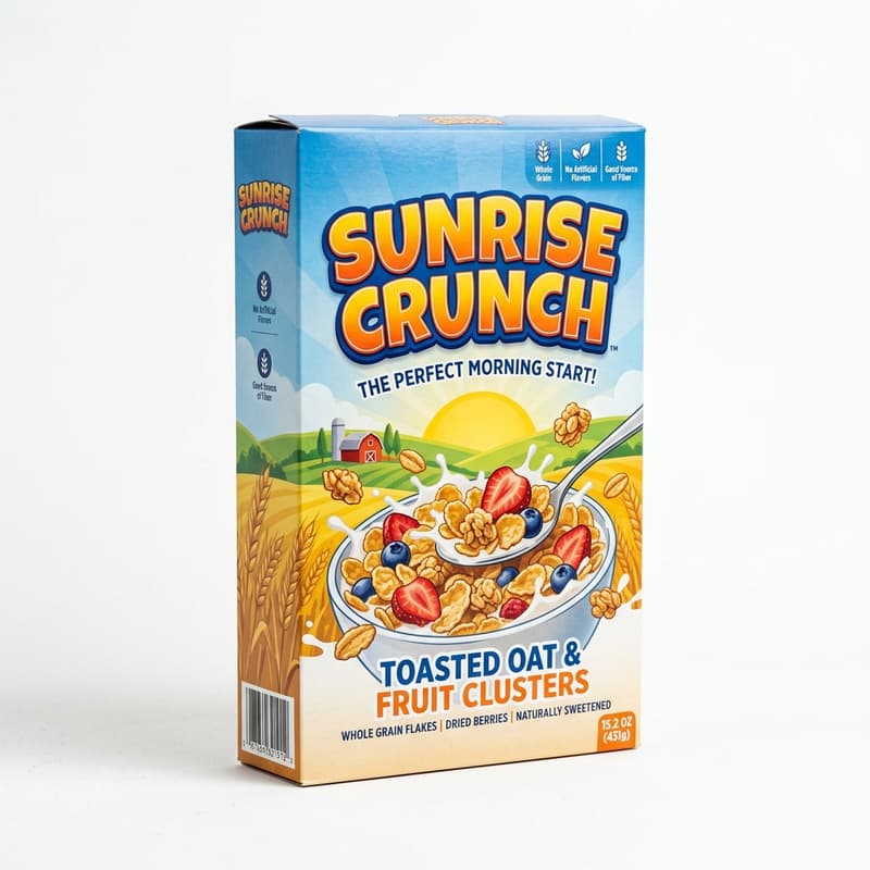 Custom Cereal Boxes packaging