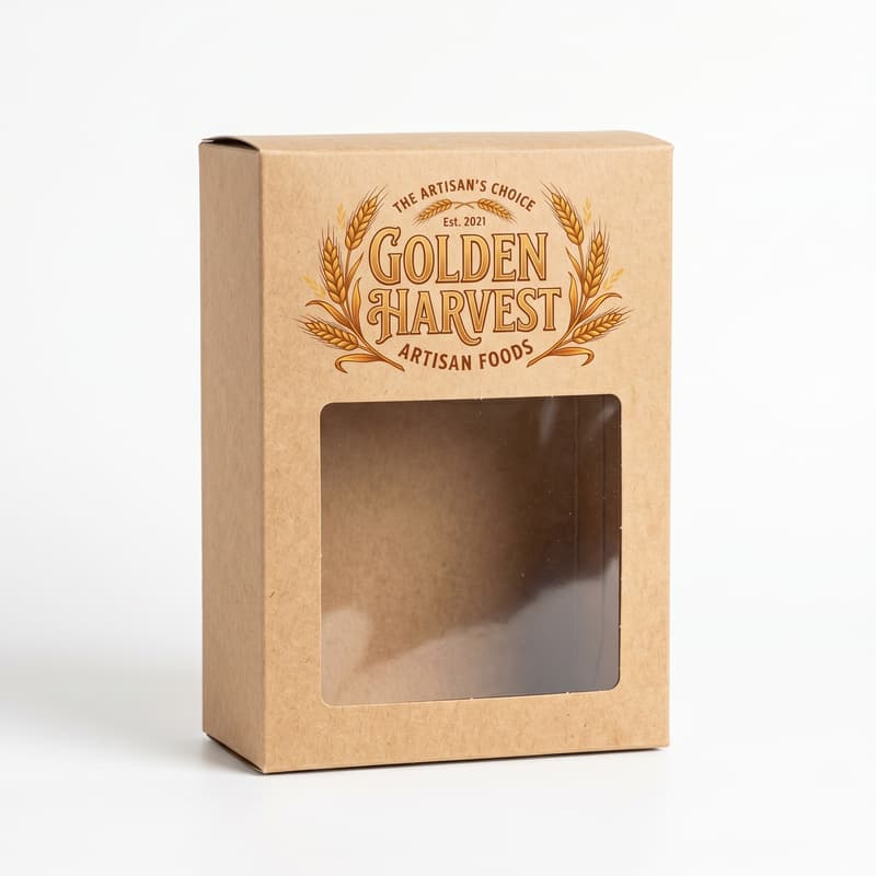 Kraft Window Boxes