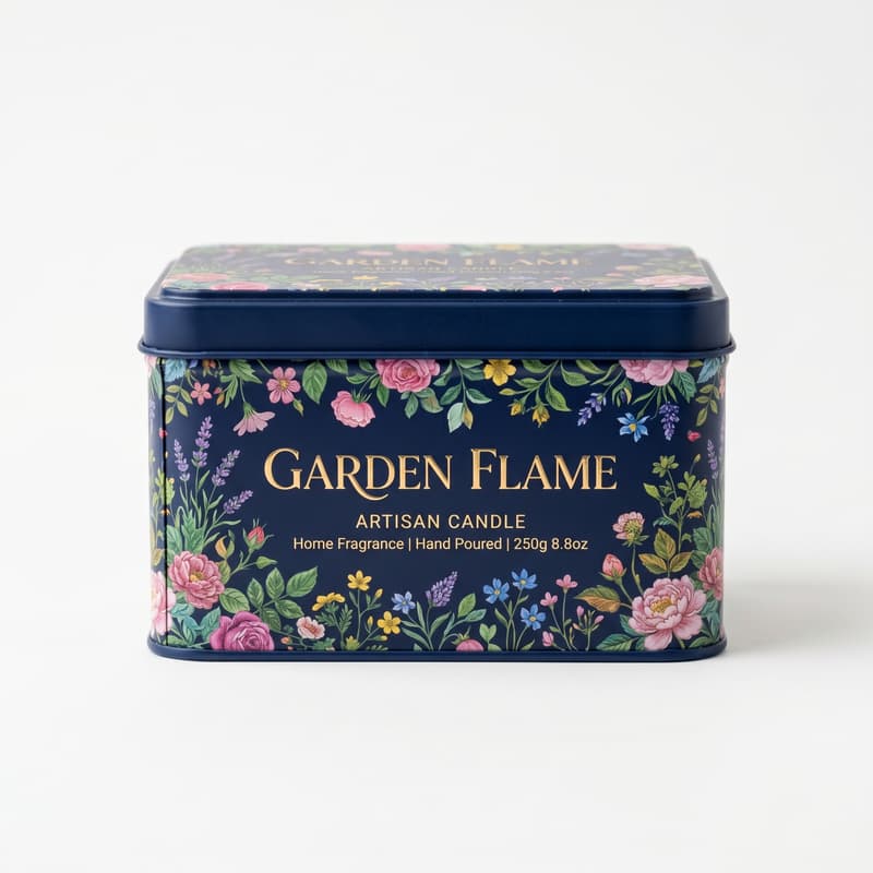 Printed Tin Containers